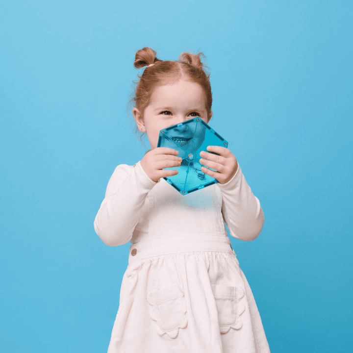 Connetix Magnetic Tiles Teal Charity 20 Piece Pack