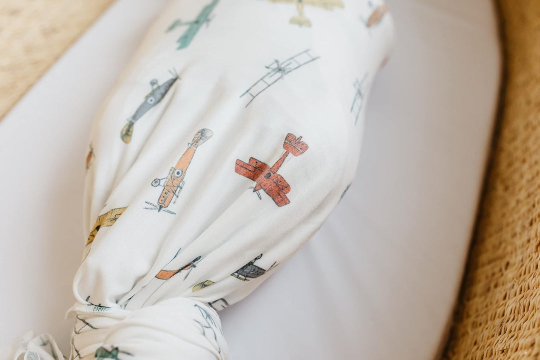 Copper Pearl Knit Swaddle Blanket - Ace