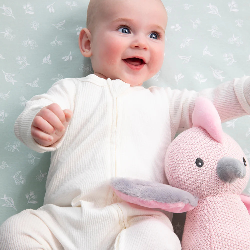 Cotton Knit Toy - Gary the Galah