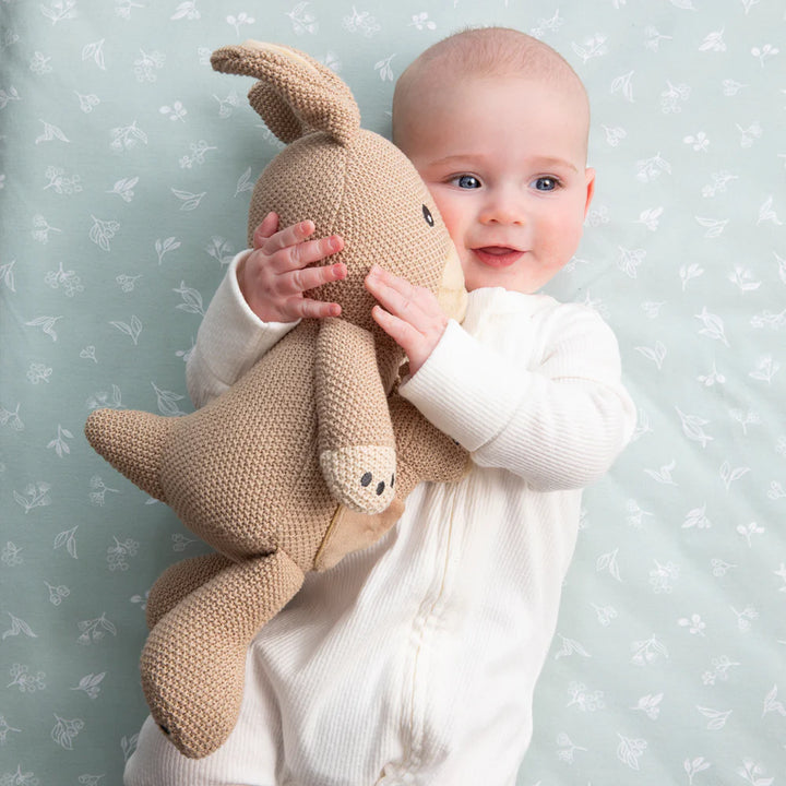 Cotton Knit Toy -  Kylie the Kangaroo
