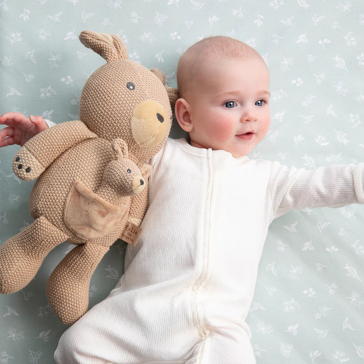 Cotton Knit Toy -  Kylie the Kangaroo