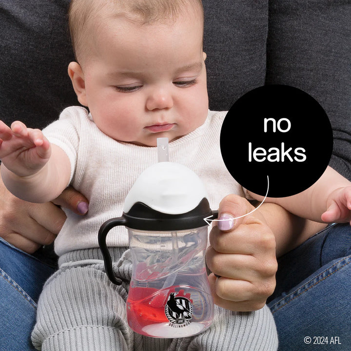 bbox ALF Weighted Straw Sippy Cup 240ml - Collingwood