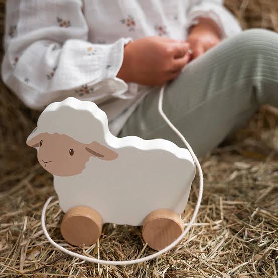 Little Farm Pull Along Sheep