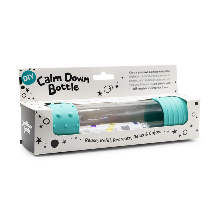 Jellystone DIY Calm Down Sensory Bottle - Mint