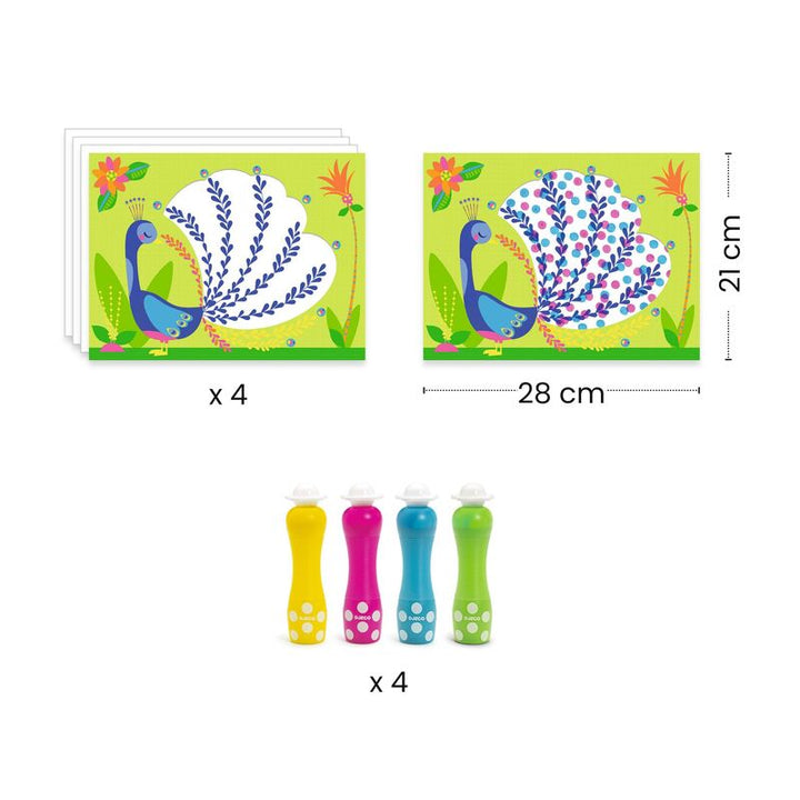 Djeco Its All About the Dots Painting Set