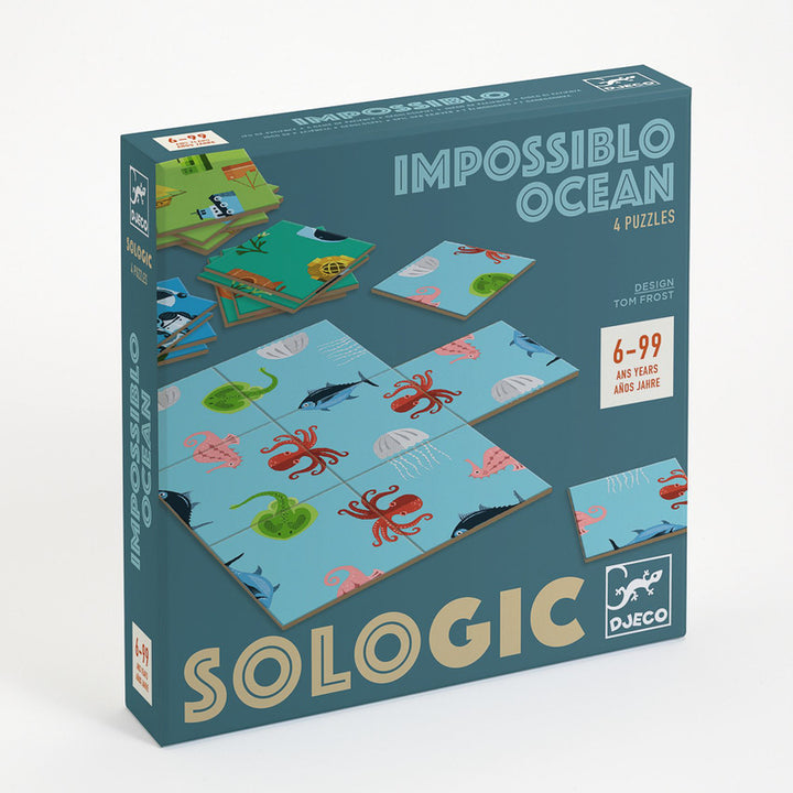 Djeco Impossible Ocean 4 Puzzle Set