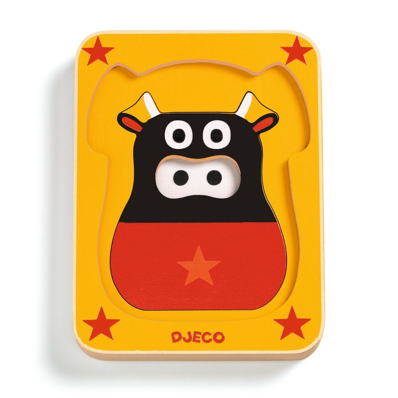 Djeco Leo & Co Wooden Layer