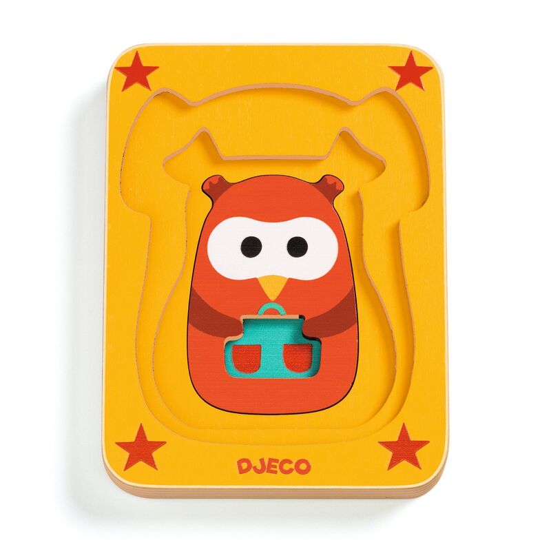 Djeco Leo & Co Wooden Layer