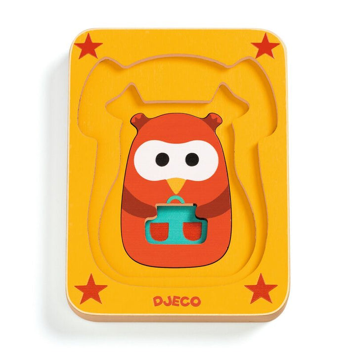 Djeco Leo & Co Wooden Layer