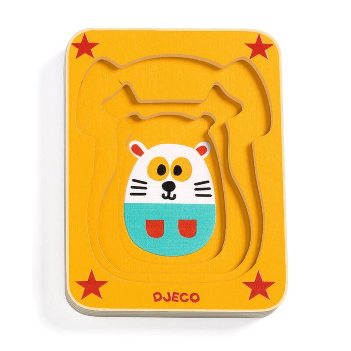 Djeco Leo & Co Wooden Layer