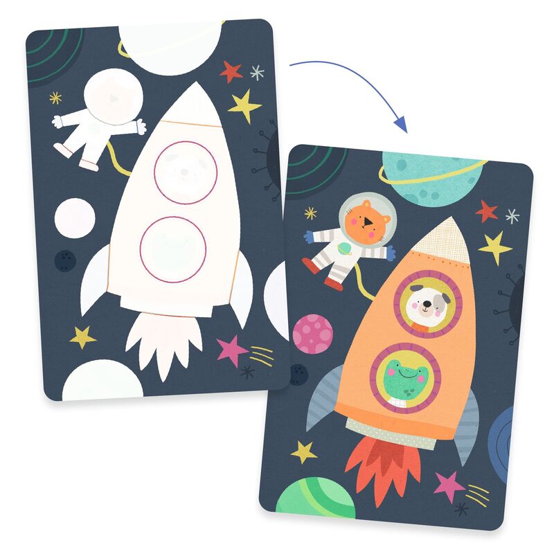 Djeco Water Colouring Pack - On The Road