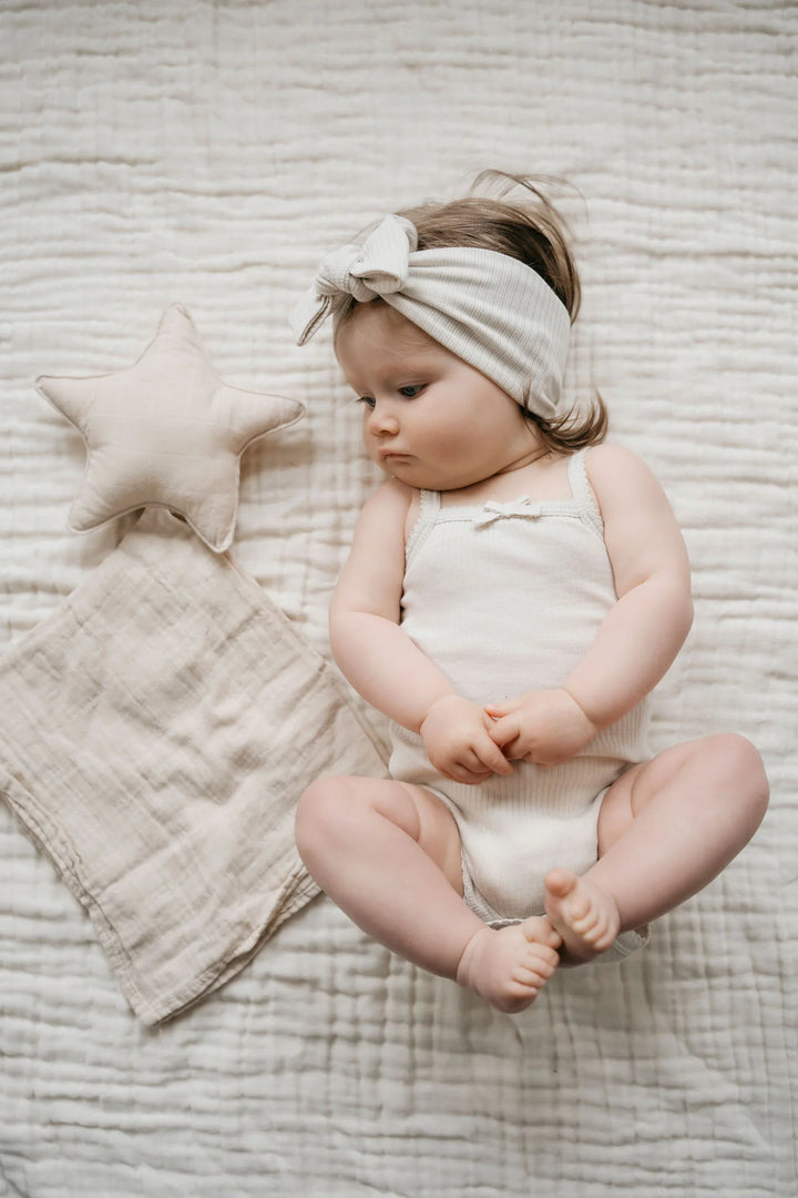 Jamie Kay Organic Cotton Modal Singlet Bodysuit - Beech