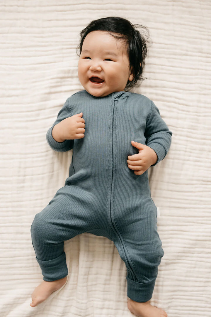 Jamie Kay Organic Cotton Modal Frankie Growsuit - Stormy Night