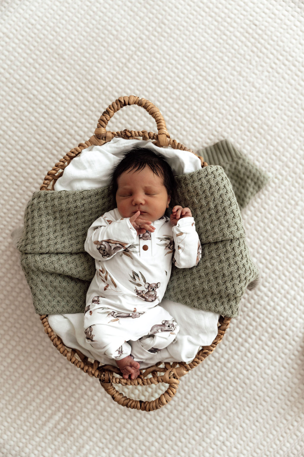 Snuggle Hunny Organic Growsuit - Koala