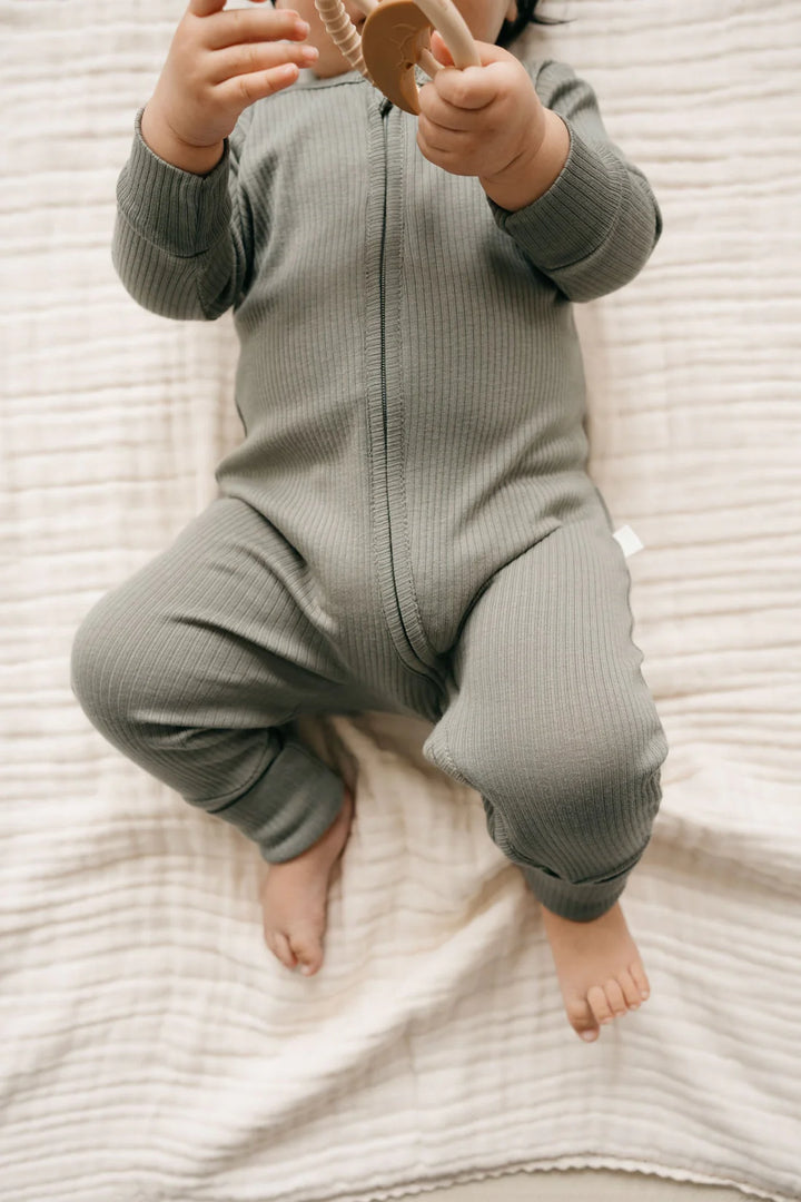 Jamie Kay Organic Cotton Modal Frankie Growsuit - Dill