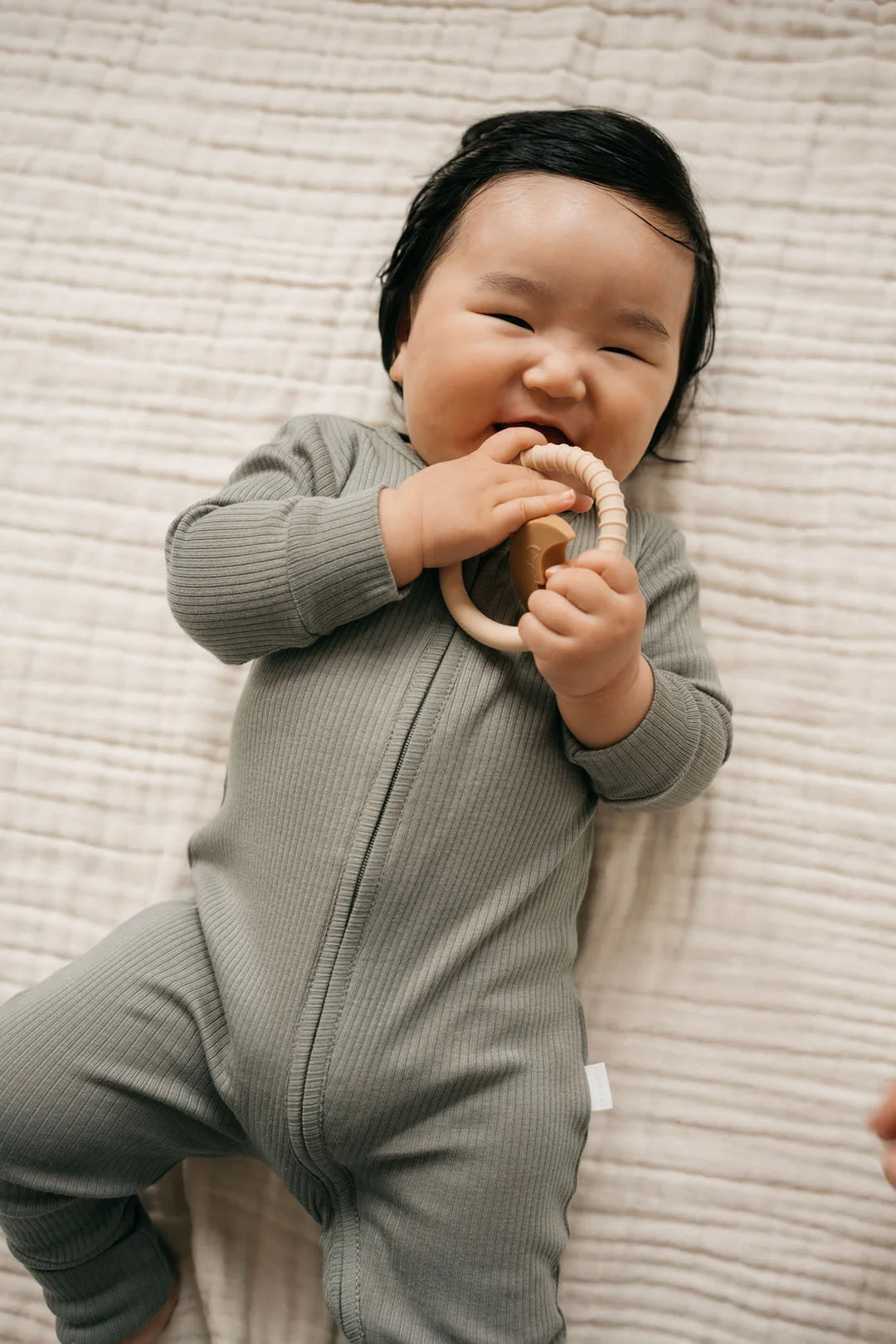 Jamie Kay Organic Cotton Modal Frankie Growsuit - Dill