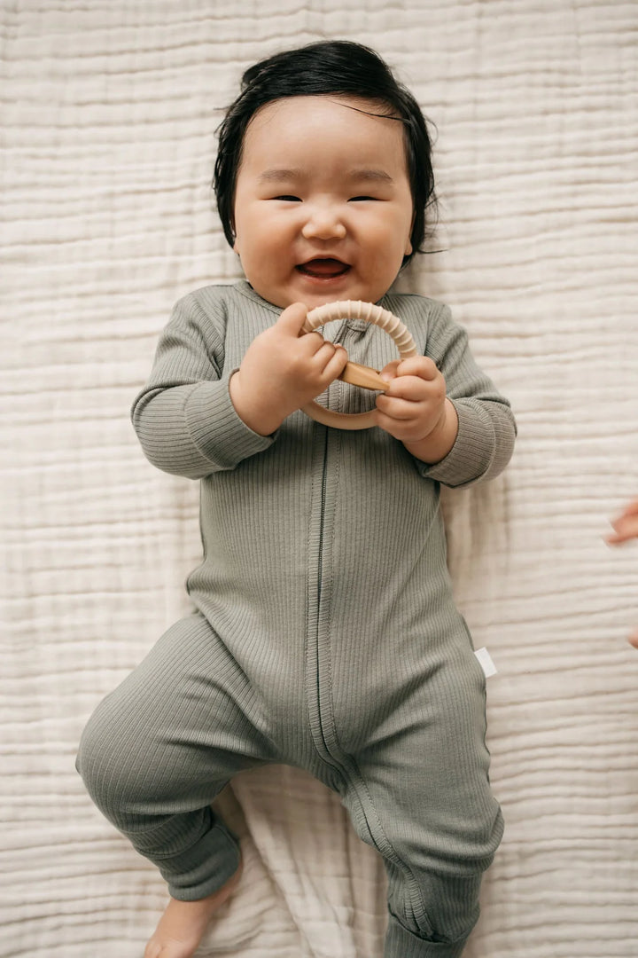 Jamie Kay Organic Cotton Modal Frankie Growsuit - Dill