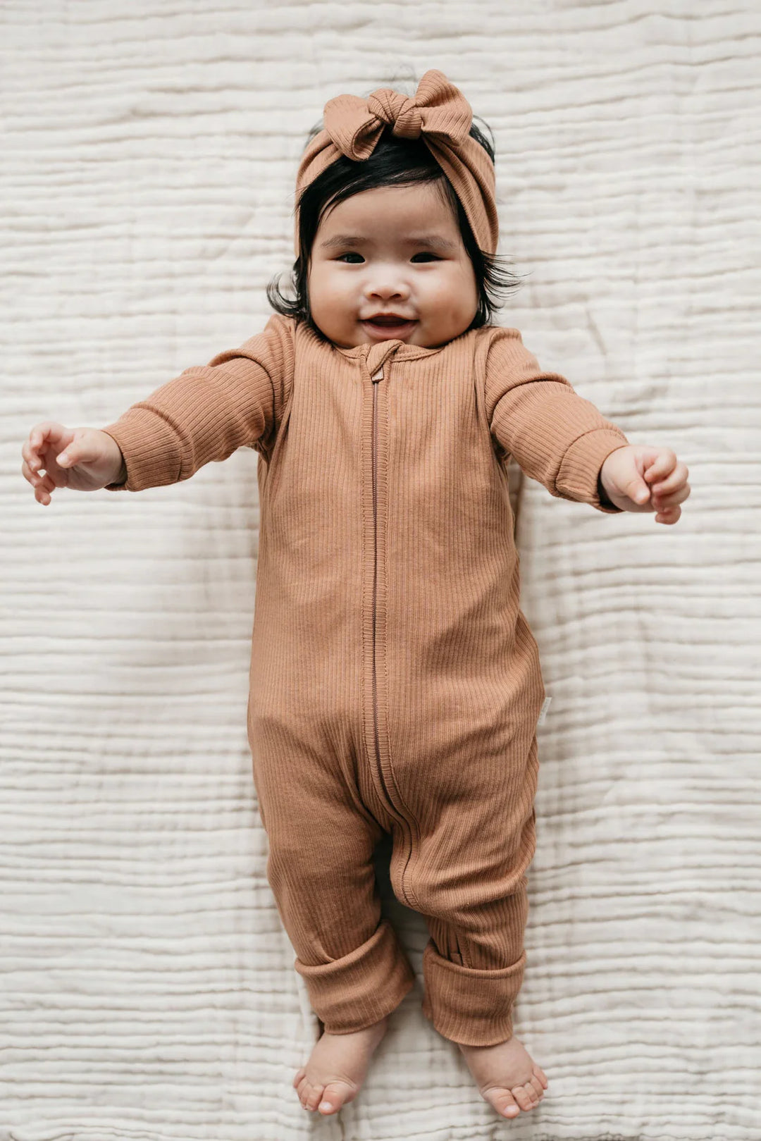 Jamie Kay Organic Cotton Modal Frankie Growsuit - Desert