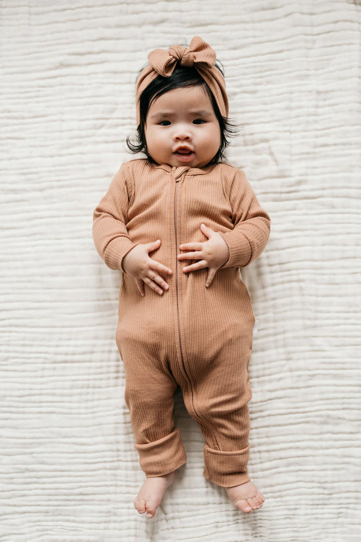 Jamie Kay Organic Cotton Modal Frankie Growsuit - Desert