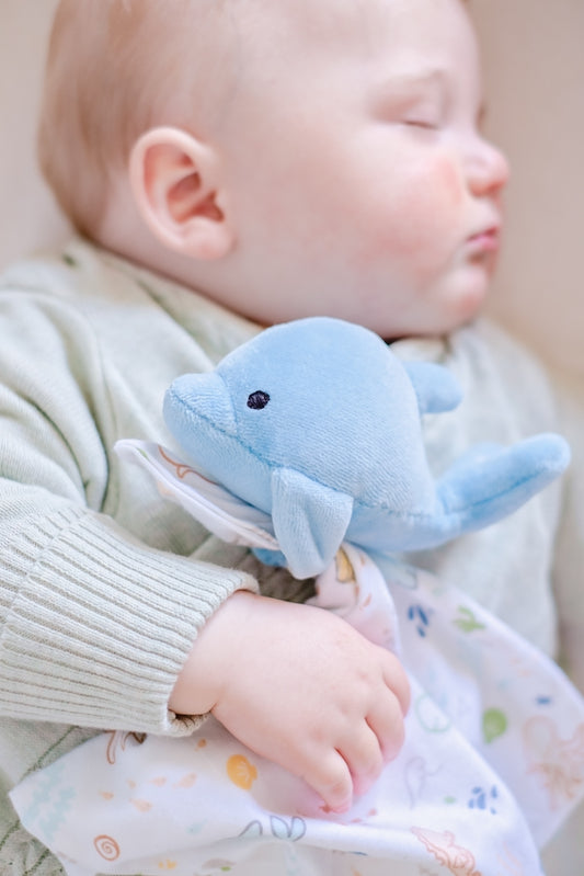Tikiri Ocean Organic Comforter - Dolphin