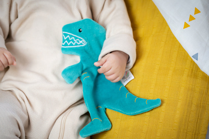 Tikiri Crinkle Scrunch Sensory Toy - T-Rex