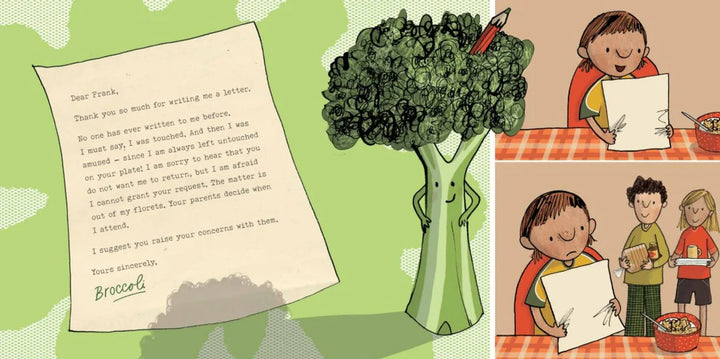 Dear Broccoli Hardcover Book