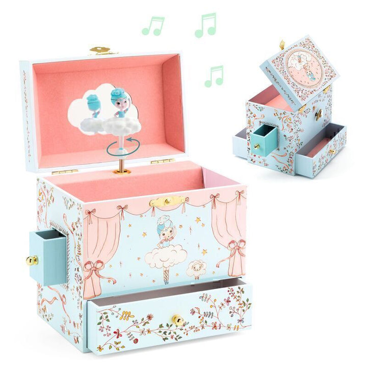 Djeco Luxe Ballerina on Stage Music Box