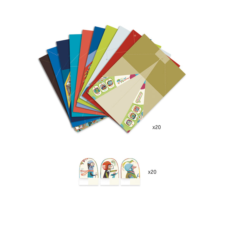 Djeco Planes Origami Craft Set