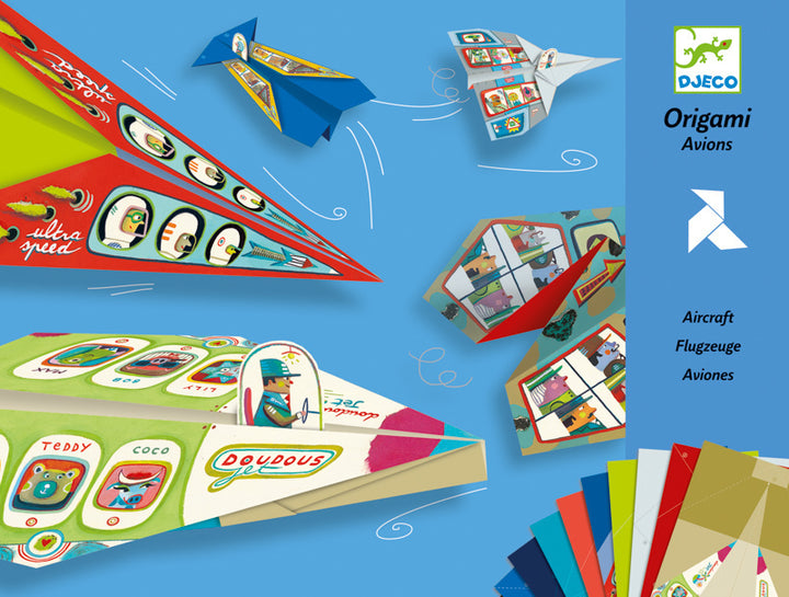 Djeco Planes Origami Craft Set