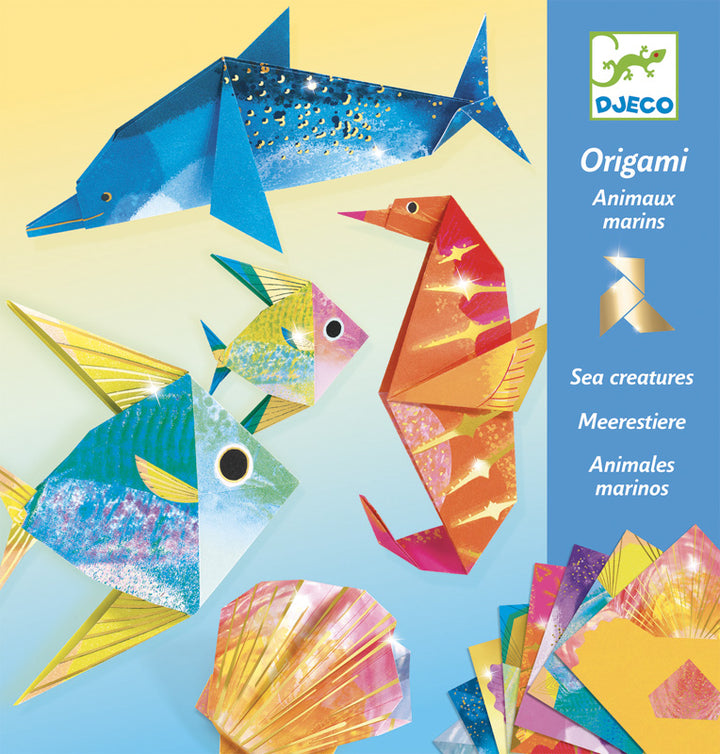 Djeco Sea Creatures Origami Craft Set