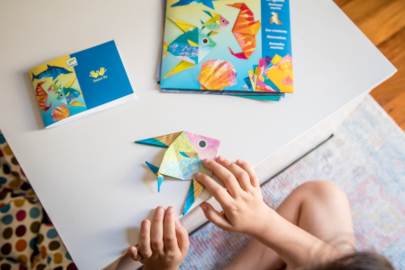 Djeco Sea Creatures Origami Craft Set