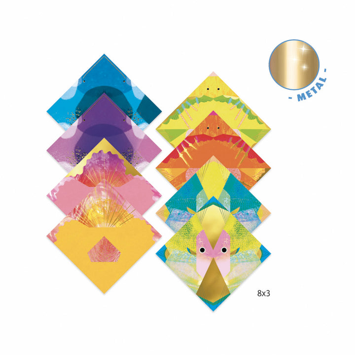 Djeco Sea Creatures Origami Craft Set