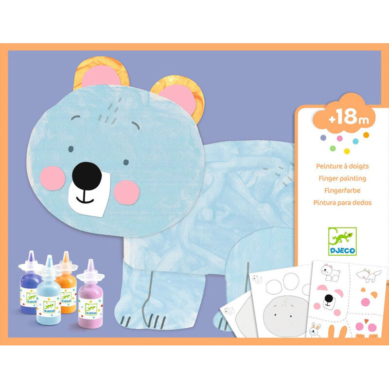 Djeco Toddler Messy Fun Painting Set