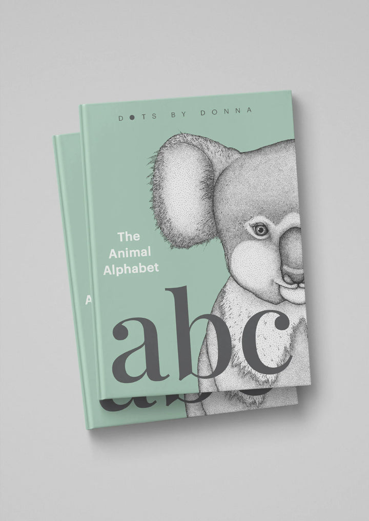 Dots by Donna - The Animal Alphabet Hardcover Book