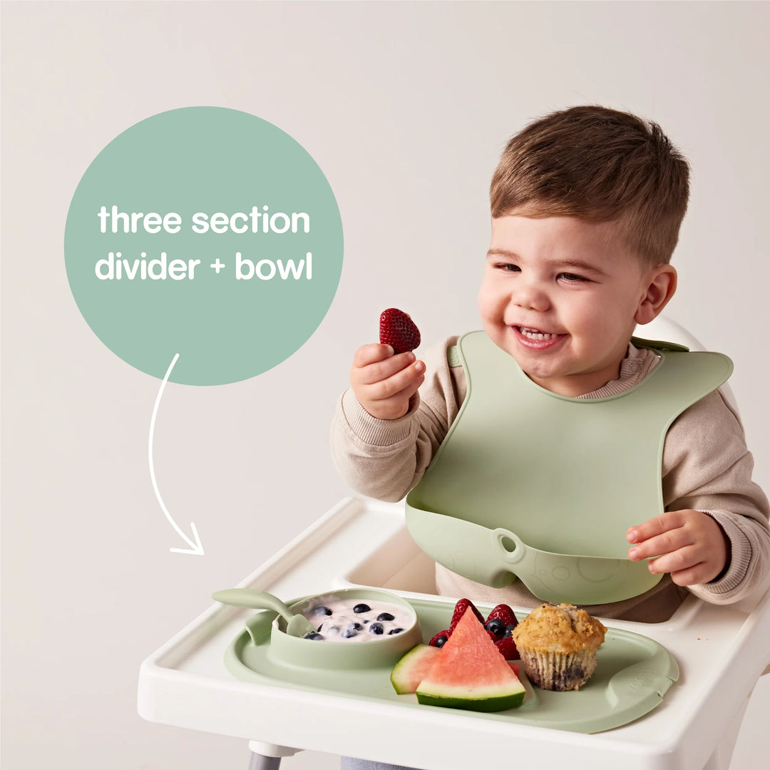 bbox Roll + Go Mealtime Mat - Sage