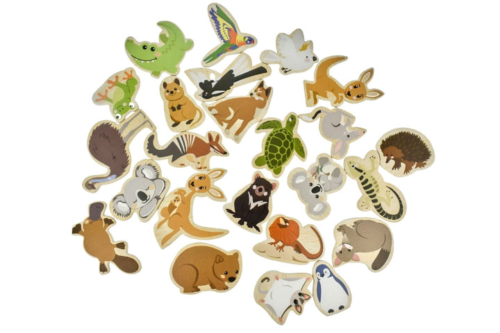 Fridge Friends 25 Piece Magnet Set - Australian Animals