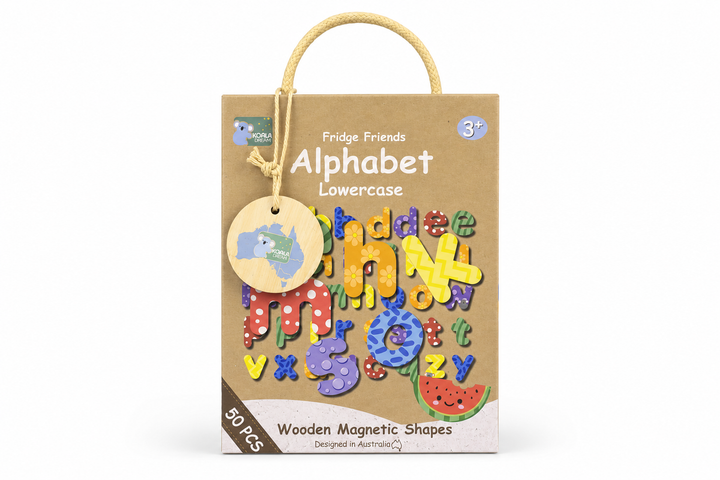 Fridge Friends 50 Piece Magnet Set - Lowercase Alphabet