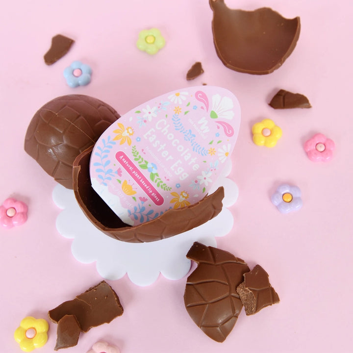 Easter Egg Surprise with Chocolate Lip Gloss & Nail Stickers