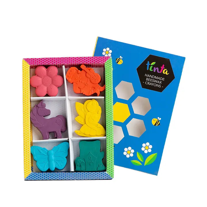Enchanted Forest Handmade Beeswax Crayons