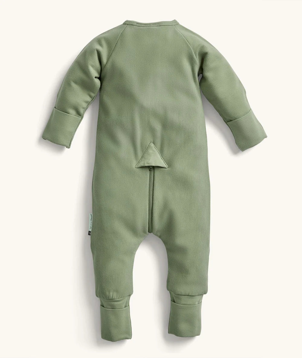 ergoPouch Layer | Long Sleeve Zip Bodysuit 1.0 TOG - Moss