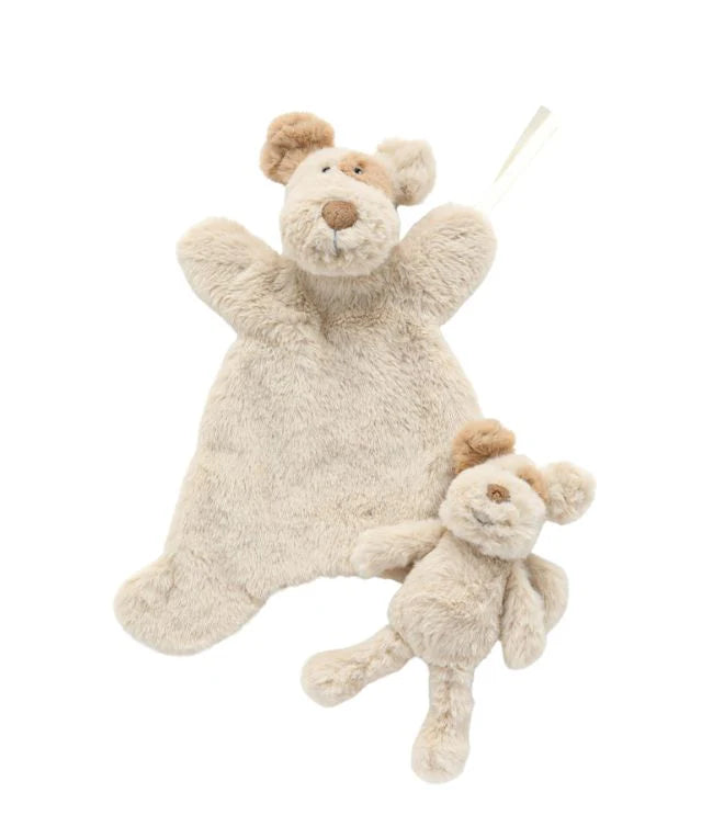 Nana Huchy Buddy the Dog Comforter & Rattle Bundle