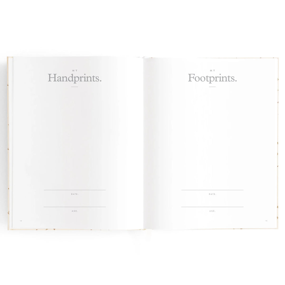 Fox & Fallow Baby Record Book - Broderie