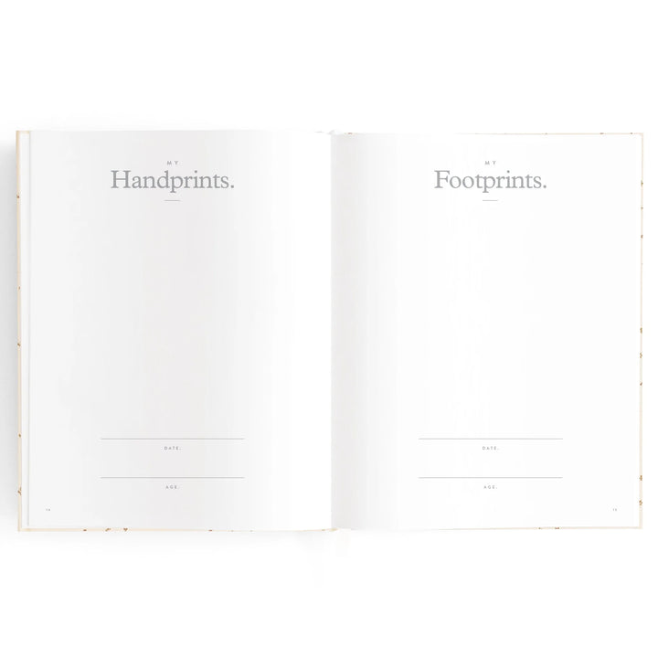 Fox & Fallow Baby Record Book - Broderie