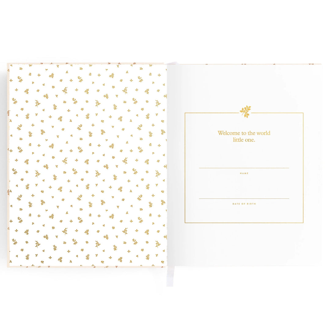 Fox & Fallow Baby Record Book - Broderie