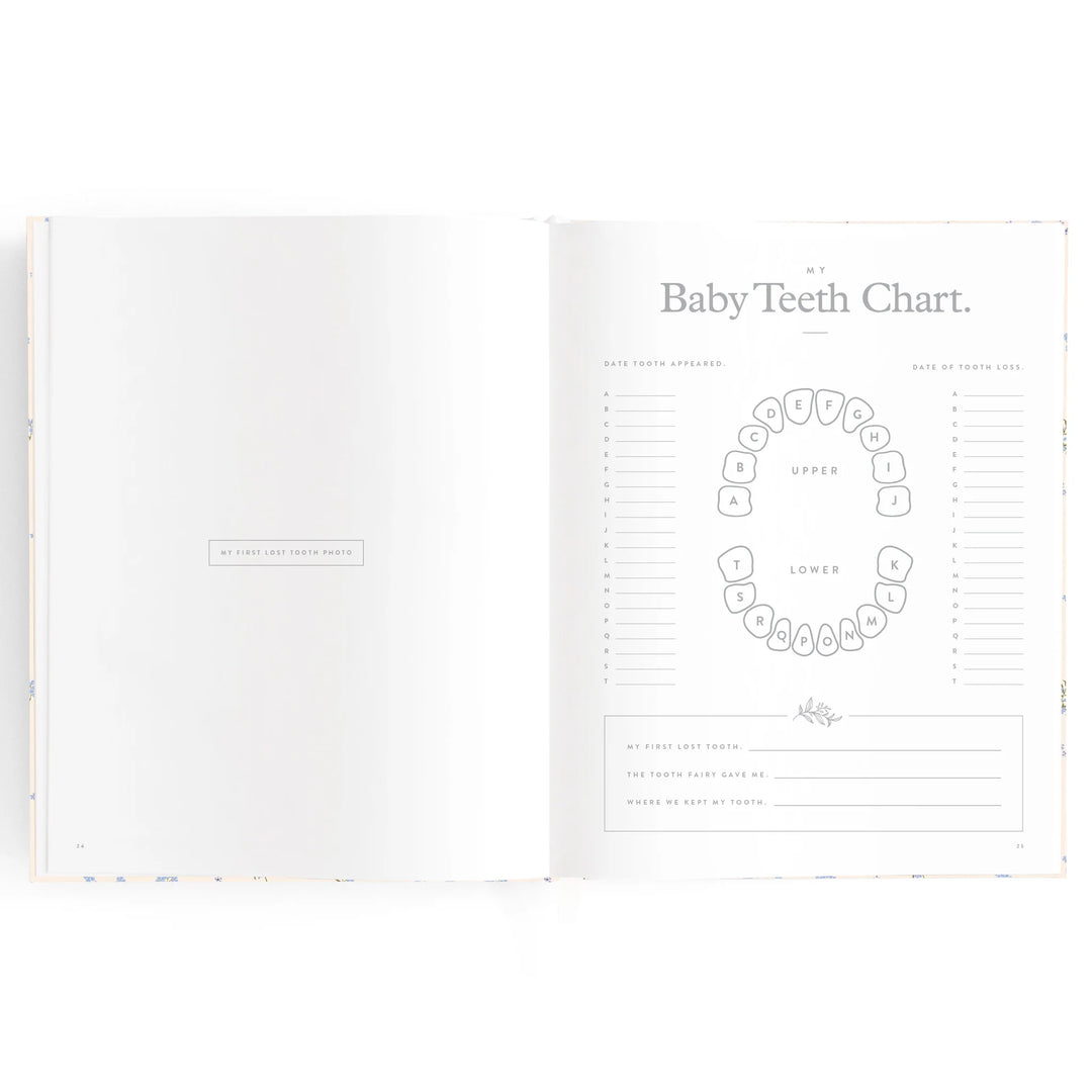Fox & Fallow Baby Record Book - Cypress