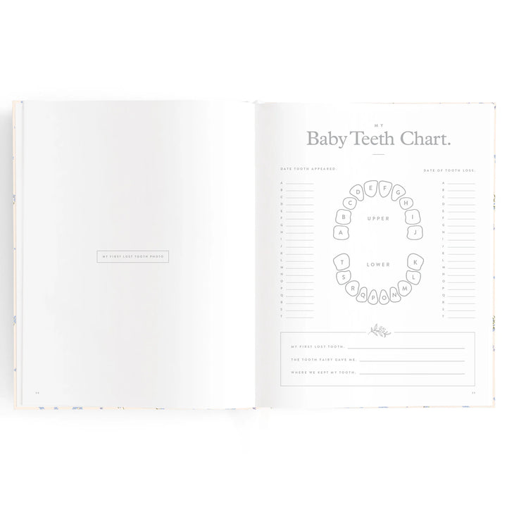 Fox & Fallow Baby Record Book - Cypress