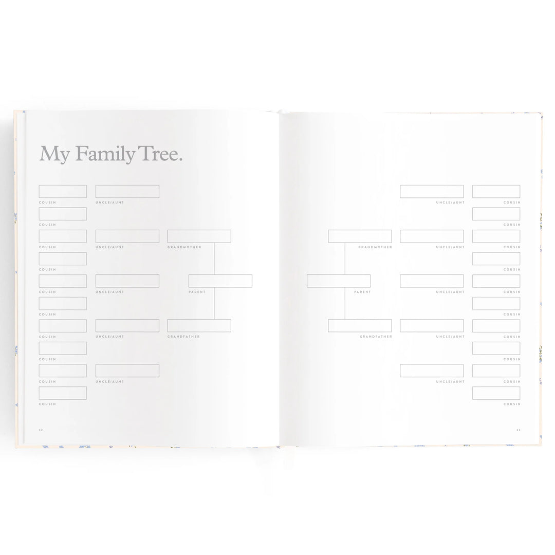 Fox & Fallow Baby Record Book - Cypress