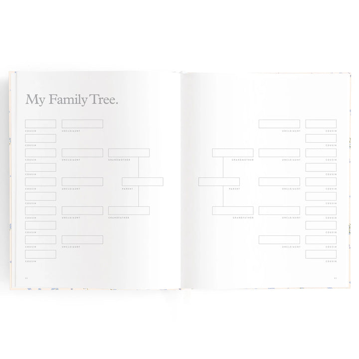 Fox & Fallow Baby Record Book - Cypress