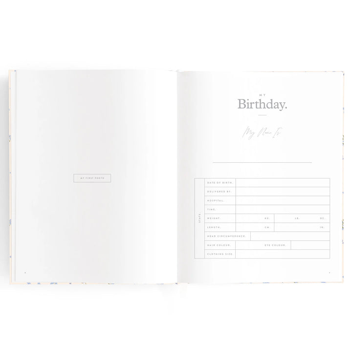 Fox & Fallow Baby Record Book - Cypress