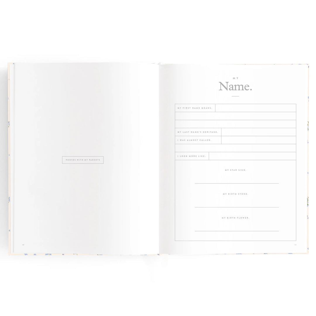 Fox & Fallow Baby Record Book - Cypress
